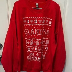 Grandma Christmas Sweatshirt - XXL